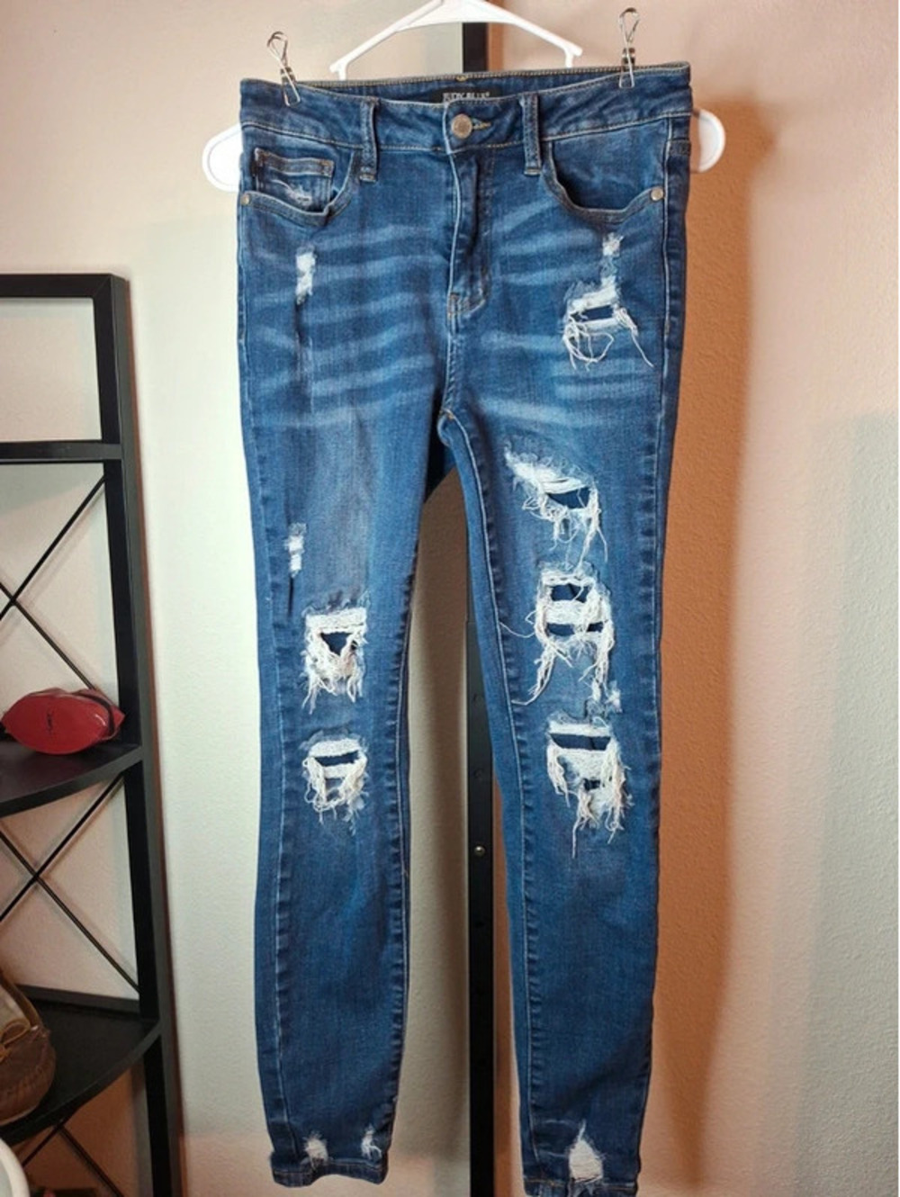 Judy Blue Distressed Jeans Womens Size 5|27